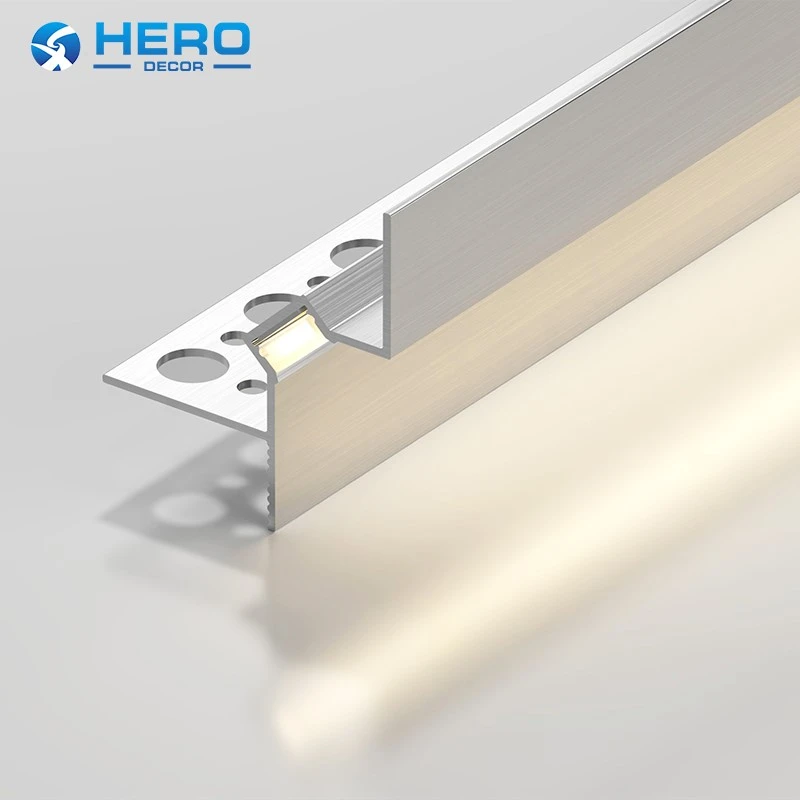 LED Shadow Gap Profile Qab nthab