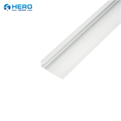 Slim Aluminium Corner Angle Skirting Profile