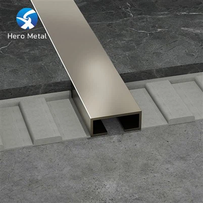 Stainless hlau U Shape Profile