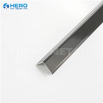 Stainless hlau L Shape Trim